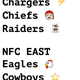 Illustration for article titled We assign emoji to every NFL team